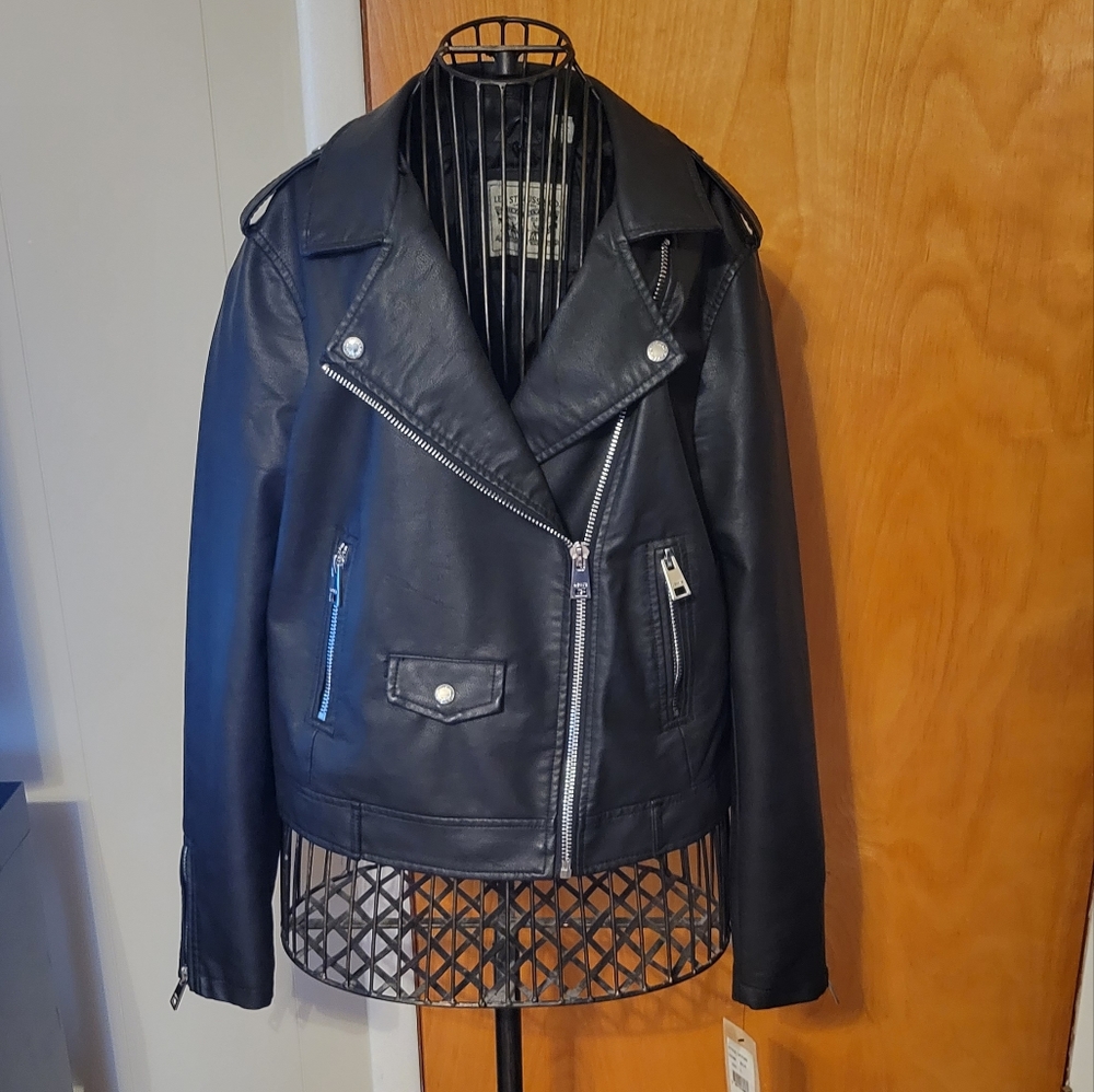 Leather jacket